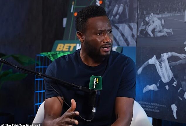 John Obi Mikel (pictured) has taken aim at Enzo Fernanez for comments surroudning his Chelsea future