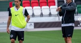 Jonjo Shelvey (right) has vowed to get the best out of ex-Man United starlet Ravel Morrison at Dubai-based Arabian Falcons after retiring as a player at the club to become their manager