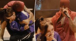 Justin Bieber serenades superfan Billie Eilish during second headlining Coachella set