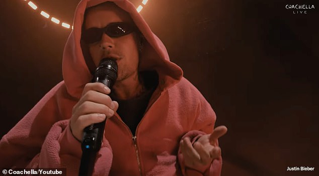 Justin Bieber's hotly anticipated comeback at Coachella fell flat with many of his fans as he performed his set in a hoodie and streamed songs from his laptop