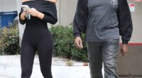 Kanye West, 48, and his wife Bianca Censori, 31, were seen stepping out for breakfast at Denny's on Saturday