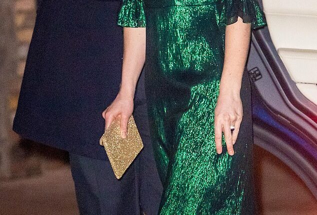 Susie Cave has revealed her next fashion venture - Susie Cave Weddings & Funerals, which will no doubt delight the Princess of Wales (pictured in one Cave's The Vampire's Wife designs)