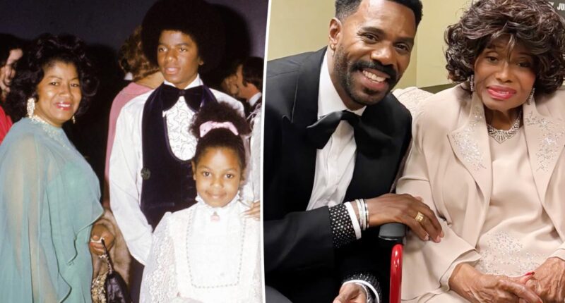 Katherine Jackson, 95, seen in rare photo ahead of 'Michael' premiere