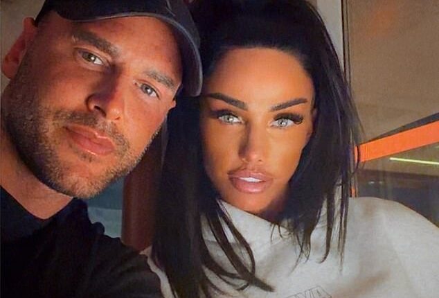 Katie Price's son Harvey has called her new husband Lee Andrews 'daddy' in a sweet drawing, days after the star confirmed her husband does have a travel ban