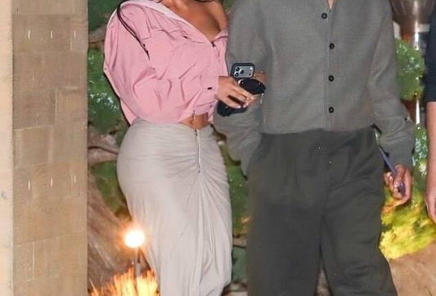 Kim Kardashian, 45, and her new boyfriend Lewis Hamilton, 41, stepped out for a bite on Saturday evening at Nobu in Malibu