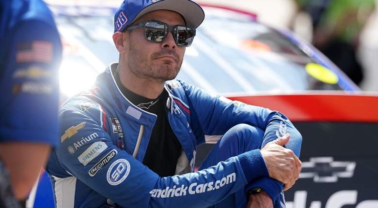 Kyle Larson Reacts After Bristol Motor Speedway Misstep