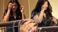 Kylie Jenner flaunts massive diamond ring during girls' night out in LA