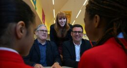Keir Starmer has been bolstered up to now by the fact that none of his potential successors are ready to run - including Angela Rayner and Andy Burnham (pictured with Sir Keir earlier this month)