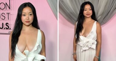 Lana Condor’s “Bold Choice” For Award Show Red Carpet Sparks Body-Shaming Debate – TVovermind