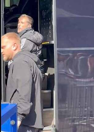 Harry Winks was involved in a heated exchange with Leicester fans after their 1-0 defeat at Portsmouth