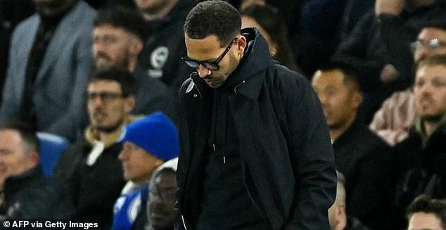 Liam Rosenior is under huge pressure at Chelsea after a fifth straight Premier League defeat