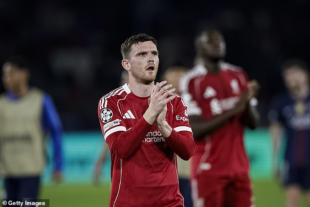 Andy Robertson will leave Liverpool at the end of the season, the club has confirmed