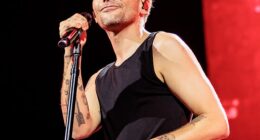 Louis Tomlinson promised his fans refunds at a recent live show as he hit out at tickets being sold behind the screens (Pictured on Friday)