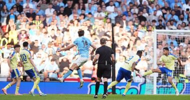 Nico Gonzalez scored a stunning goal from range to send Man City into a fourth straight FA Cup final