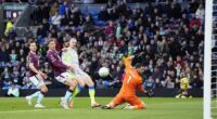 Erling Haaland scored the only goal of the game as Man City beat Burnley at Turf Moor