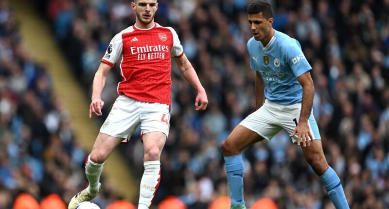 Man City v Arsenal LIVE: Team news as Arteta makes surprise selections ahead of crunch clash in Premier League title race
