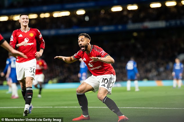 Matheus Cunha scored the winner for Man United on a night Alejandro Garnacho struggled