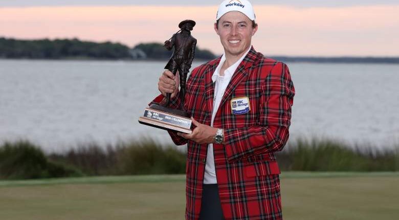 Matt Fitzpatrick's Net Worth After Winning 2026 RBC Heritage