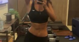 Maya Jama flaunted her abs and tiny waist once again as she belly danced in a new Instagram video on Thursday