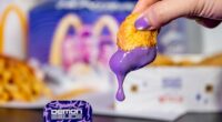 Macca's will introduce a KPop Demon Hunters menu range on April 1, with one of the limited-edition meals including a 10-pack of nuggets served with a special purple Demon sauce