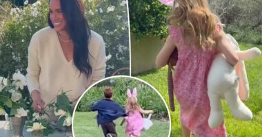 Meghan Markle shares a peep at Prince Archie and Princess Lilibet's Easter festivities