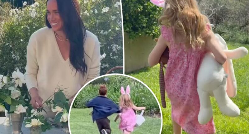 Meghan Markle shares a peep at Prince Archie and Princess Lilibet's Easter festivities