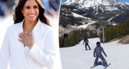 Meghan Markle shows son Archie's skiing skills in adorable video with Prince Harry