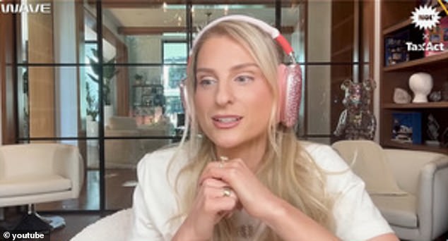 Meghan Trainor appeared on Kylie Kelce's Not Gonna Lie podcast this week and defended her use of a surrogate to have a third baby following a wave of backlash