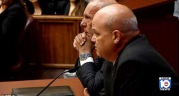 David De Jesus Contreras, 53, was sentenced to 12 years in prison on Monday for killing his son, Eric Contreras, 23