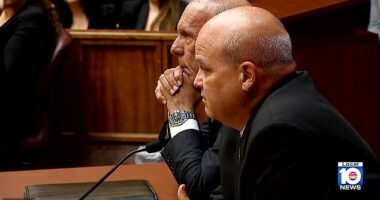 David De Jesus Contreras, 53, was sentenced to 12 years in prison on Monday for killing his son, Eric Contreras, 23