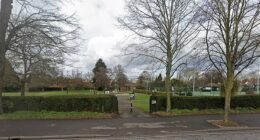 The 17-year-old victim was subjected to the horrific attack near tennis courts in Cripplegate Park (pictured), Worcester, on August 10 last year