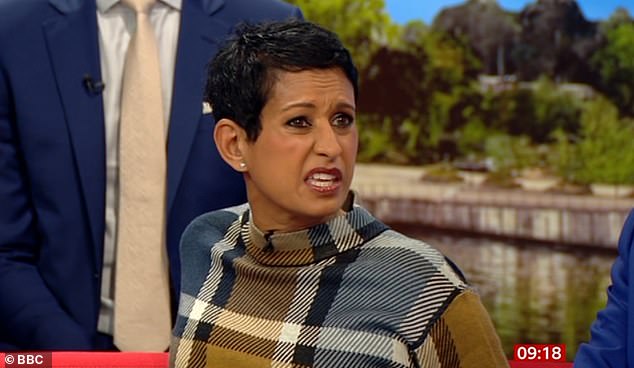 Naga Munchetty has been criticised for a brutal parting dig at Carol Kirkwood during the weather presenter's final appearance on BBC Breakfast