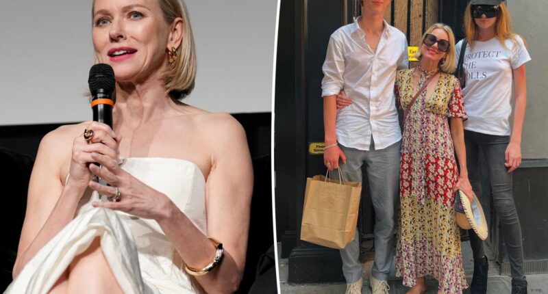 Naomi Watts recalls one of her kids finding sex product in her bedroom