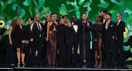 National Television Awards viewers have reacted to the awkward moment Maura Higgins and Danny Jones reunited on stage to collect a gong