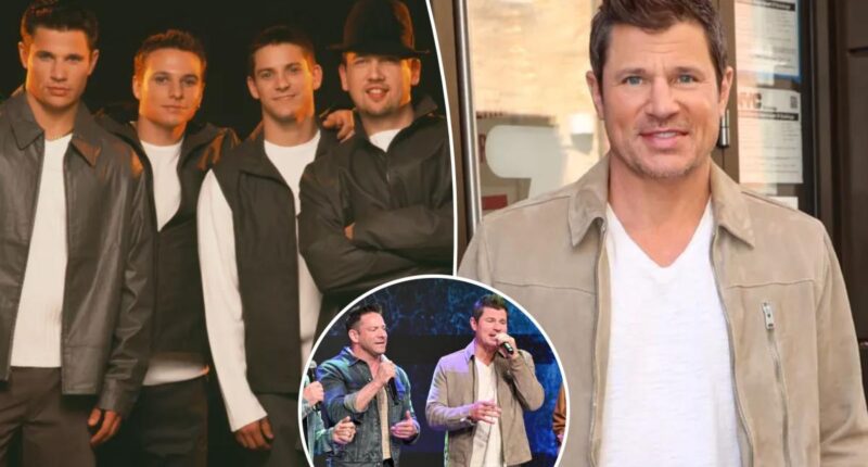 Nick Lachey admits 98 Degrees kept an 'age of consent' guide on their tour bus