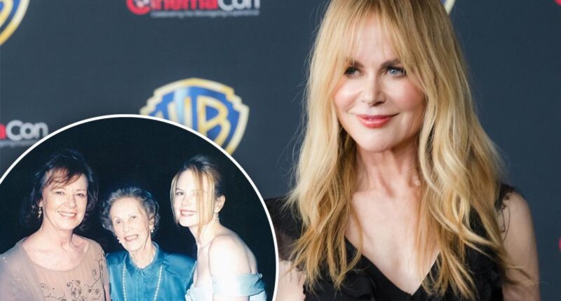 Nicole Kidman recalls learning of mom’s death at Venice Film Festival