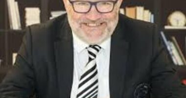Northern Premier League chairman Mark Harris, pictured, told a fan of one of its clubs to ¿go f*** yourself¿ in a row over the venue for a crunch fixture