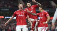 Nottingham Forest won a tense first leg against Aston Villa at the City Ground on Thursday