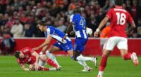 Striker Chris Wood was one of three Forest stars forced off with injury in the win over Porto