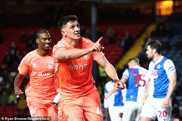 Party time for Frank Lampard's Sky Blues! Coventry City end 25-YEAR Premier League exile with a 1-1 draw at Blackburn after dramatic late equaliser