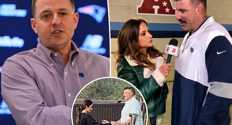 Patriots exec reveals what NFL coach Mike Vrabel has been up to since Dianna Russini photos