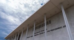 Photos show a media tour of the Kennedy Center ahead of renovations