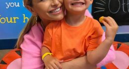 Pregnant Vogue Williams celebrated her son Otto's fourth birthday as she shared an array of sweet family pictures from his birthday party on Instagram on Saturday