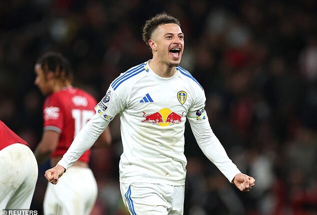 Tim Sherwood says that if he was Man United manager he would sign Leeds' Ethan Ampadu