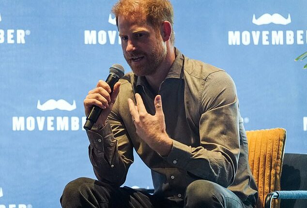 Prince Harry opened up about his struggles with fatherhood on Wednesday as his and Meghan Markle's pseudo-royal trip Down Under entered its second day