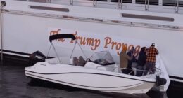 Protesters Vandalize Larry Ellison’s Superyacht.