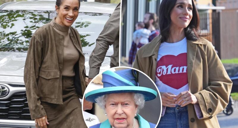 Queen would be upset over Meghan Markle's outfit promotion