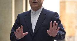 Iran's ambassador to London, Seyed Ali Mousavi, warned that bases connected to the US war effort may fall within reach if tensions continue to spiral