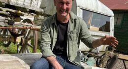 Antiques dealer Gordon Kennedy sold two plant boxes at the antiques fair for £90, which he’d bought a week earlier for £65