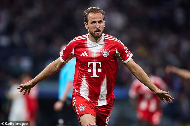 Harry Kane scored for Bayern Munich as they beat Real Madrid in the first leg of their Champions League quarter-final clash with Real Madrid